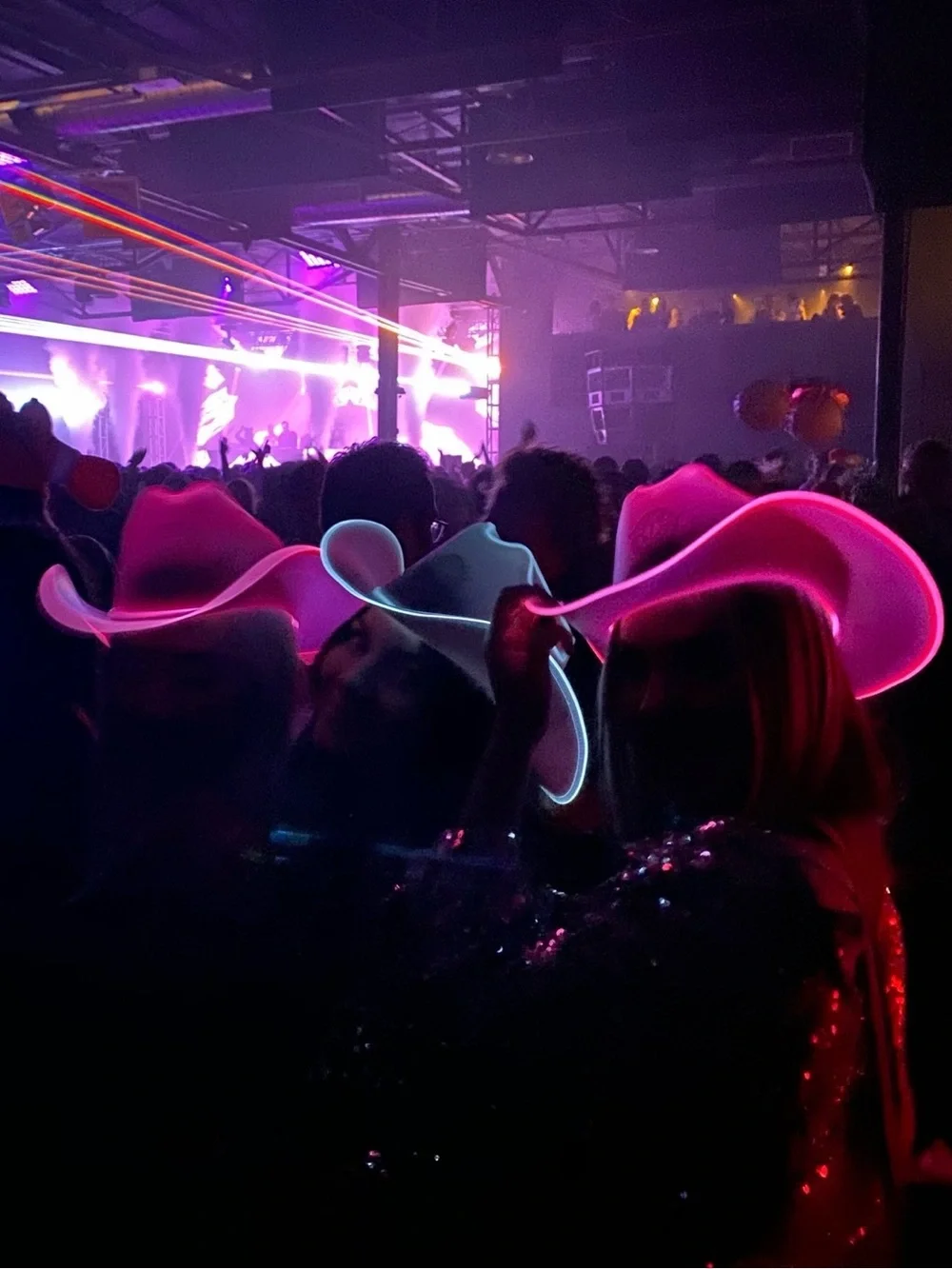 Neon Cowboy Pink Cowboy Hat